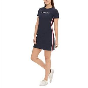 navy blue tommy hilifiger dress A14